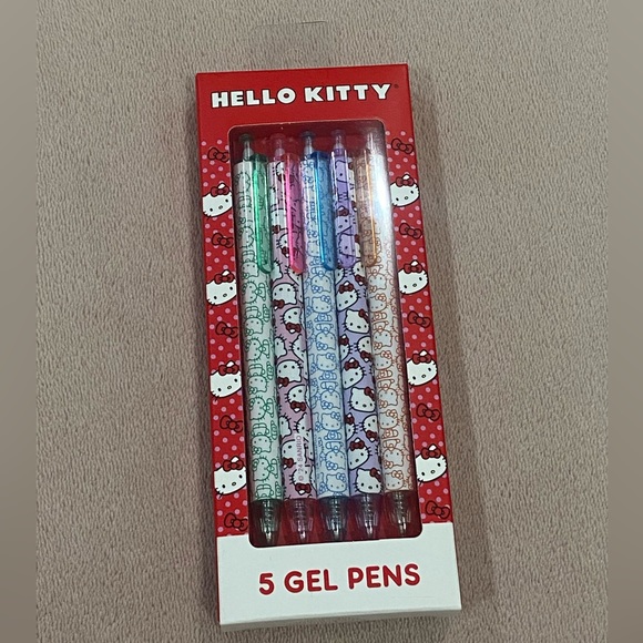 HELLO KITTY GEL PENS - Picture 1 of 2